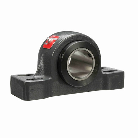 Browning Mounted Cast Iron Four Bolt Pillow Block Tapered Roller, 52100 Bearing Steel, Double Collar Mount PBE920FX5
